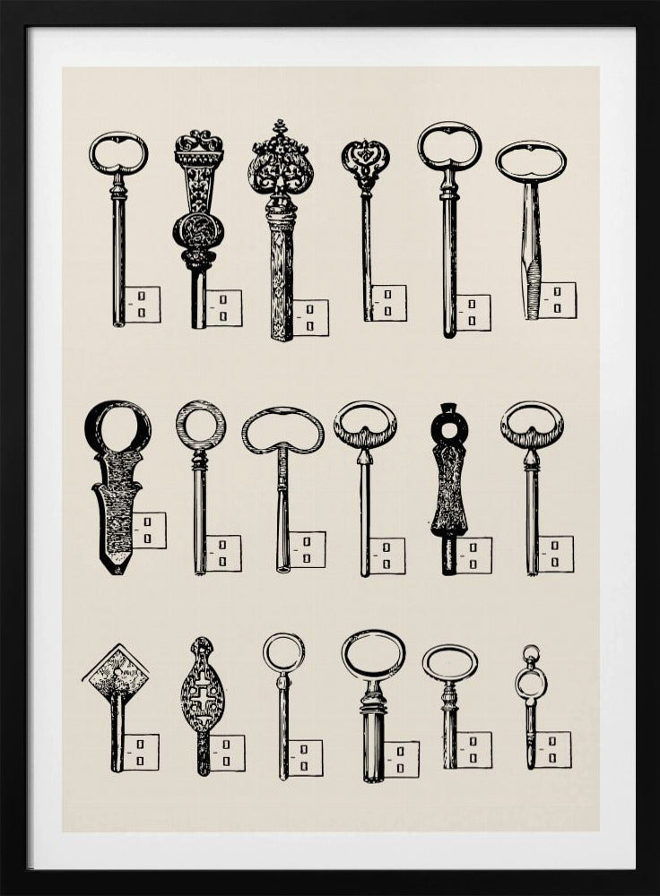 USB-sleutels | Poster