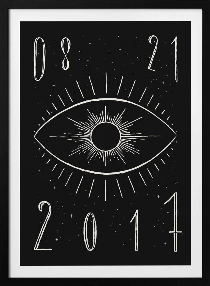 Totale zonsverduistering | Poster
