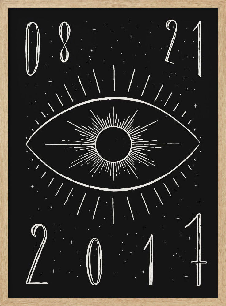 Totale zonsverduistering | Poster