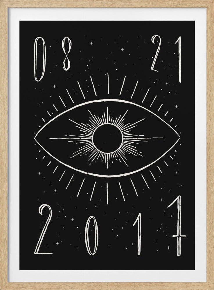 Totale zonsverduistering | Poster