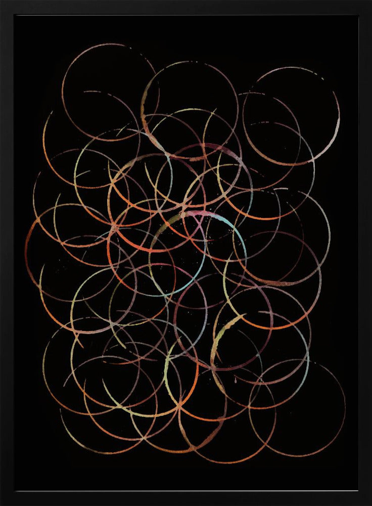 De brandende cirkel | Poster