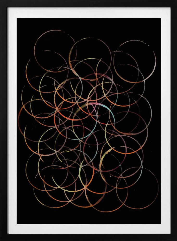 De brandende cirkel | Poster