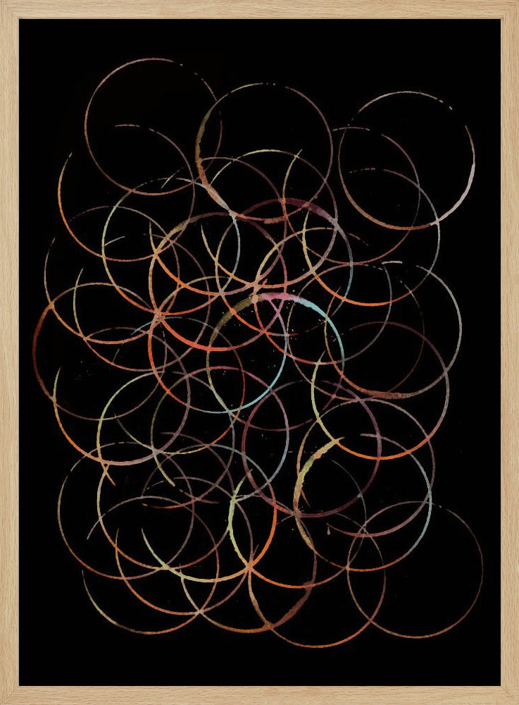 De brandende cirkel | Poster