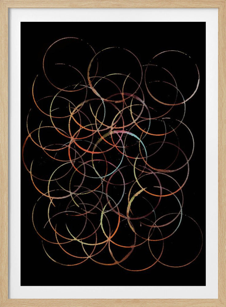 De brandende cirkel | Poster
