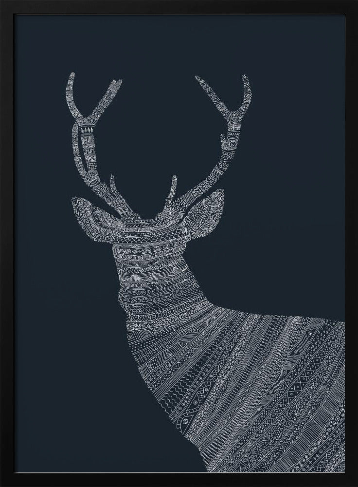 Hert Blauw | Poster