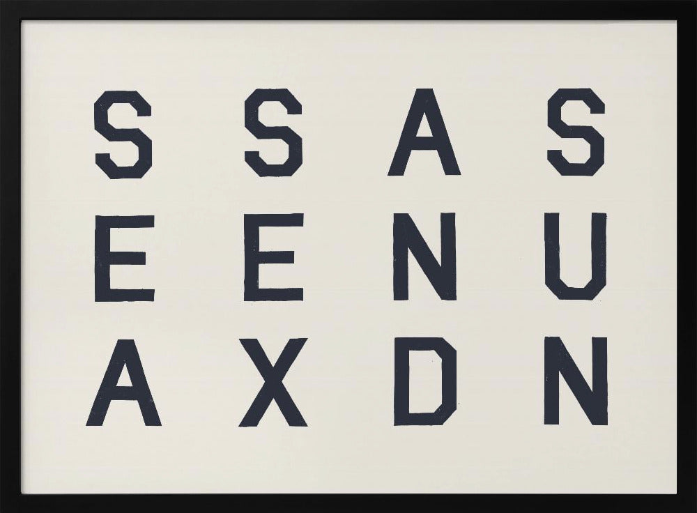 Zeeseks en zon print | poster