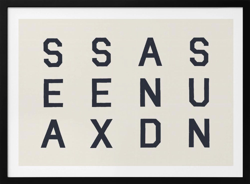 Zeeseks en zon print | poster