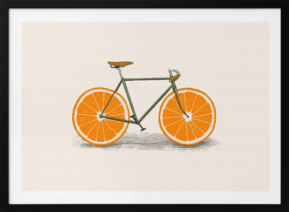 Oranje Wielen | Poster