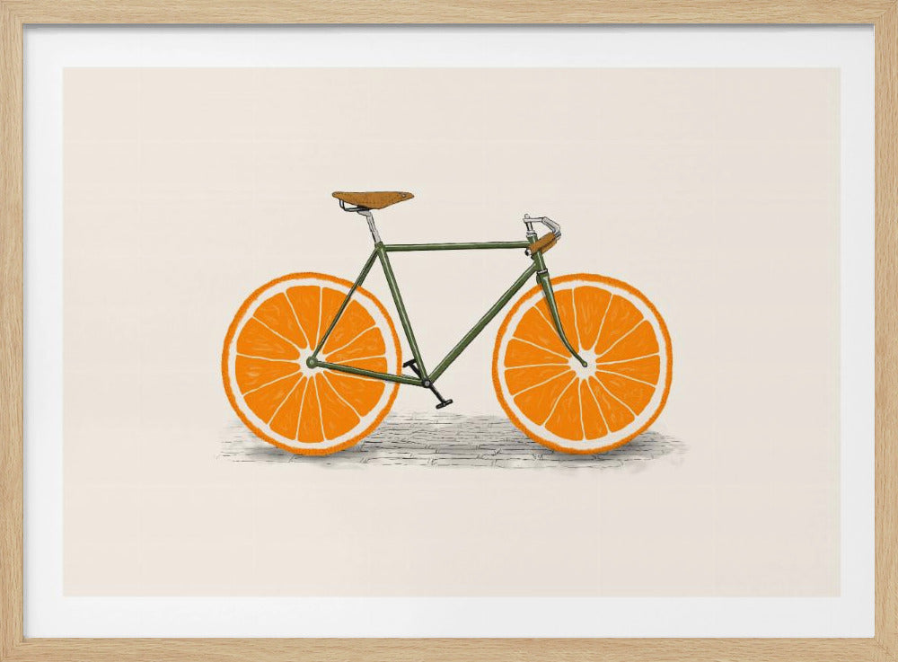 Oranje Wielen | Poster