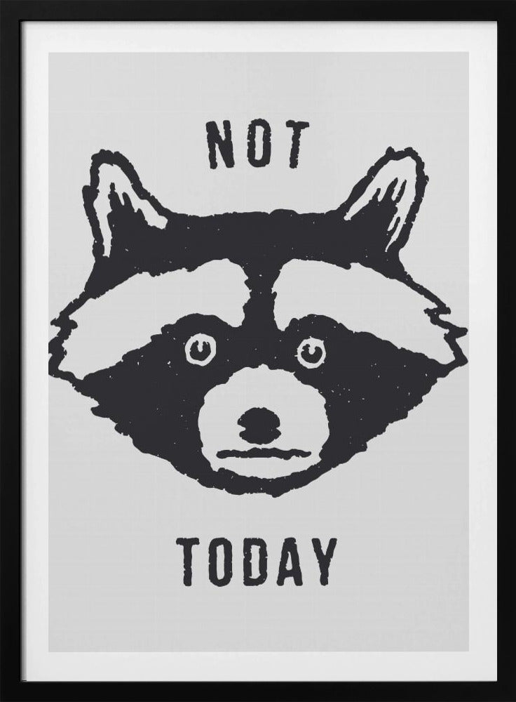 Niet vandaag | Poster