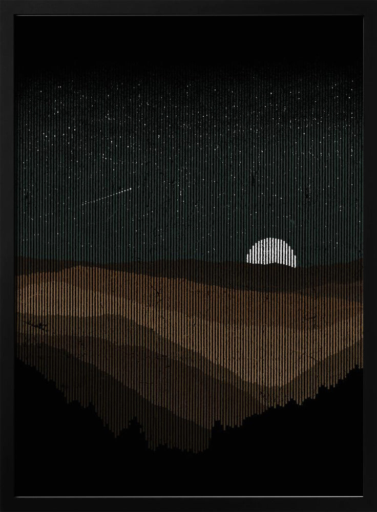 Maanopkomst | Poster
