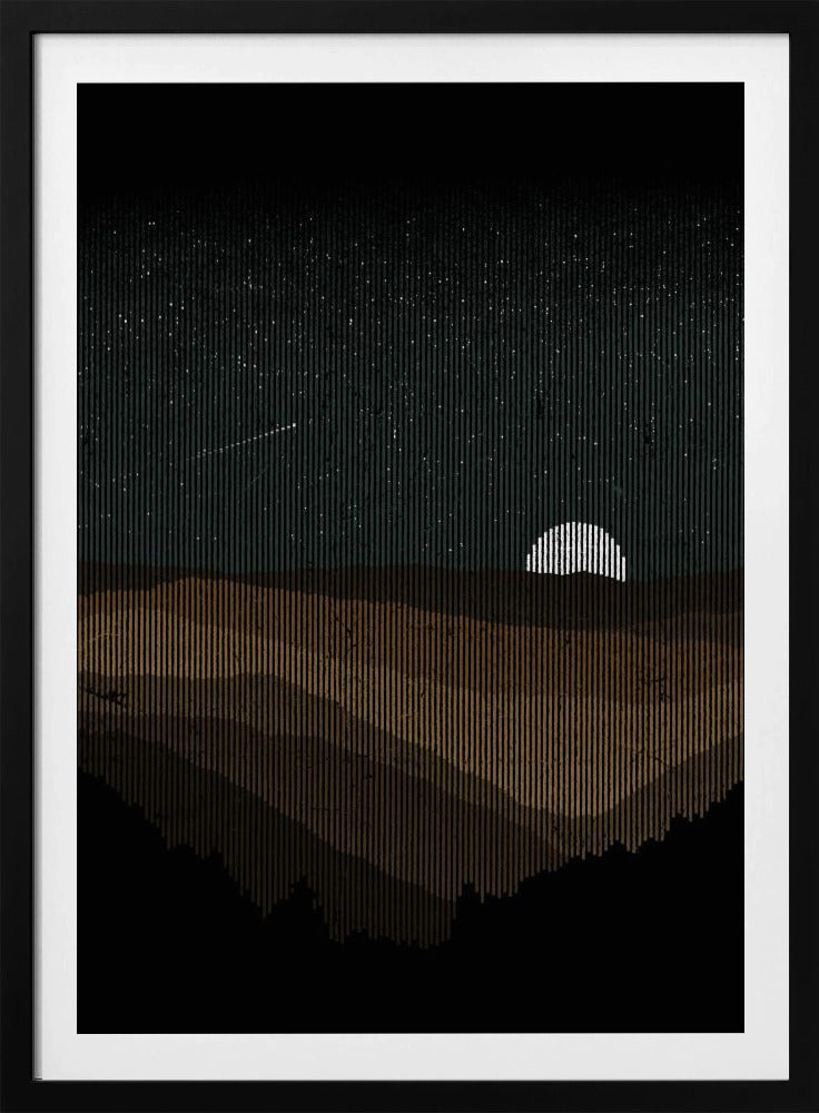 Maanopkomst | Poster