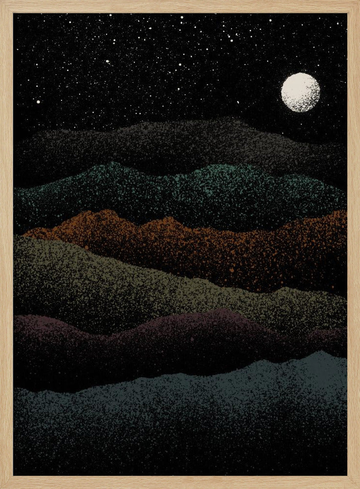 Voorbij de bergen | Poster