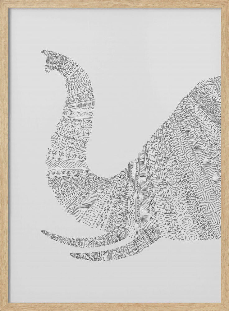 Olifant nr. 5 | Poster