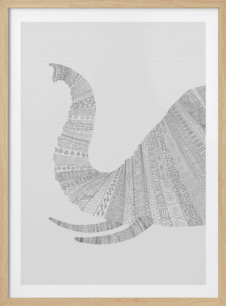 Olifant nr. 5 | Poster