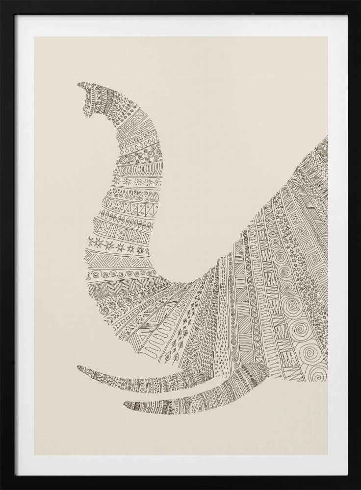 Olifant nr. 1 | Poster