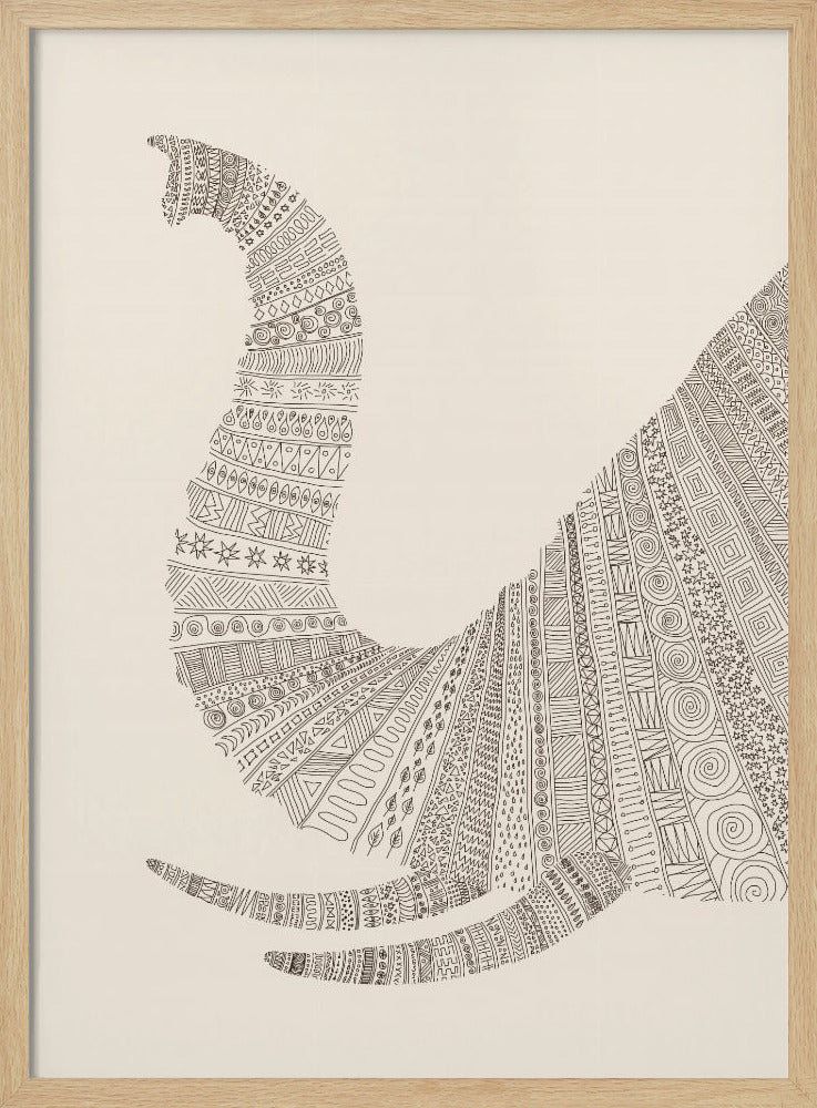 Olifant nr. 1 | Poster