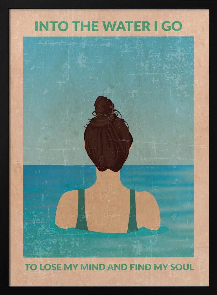 Into the Water Standaard Wandkunst | Poster