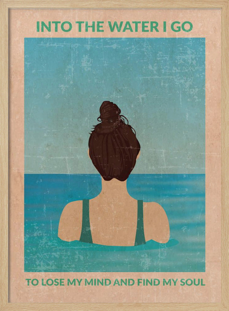 Into the Water Standaard Wandkunst | Poster