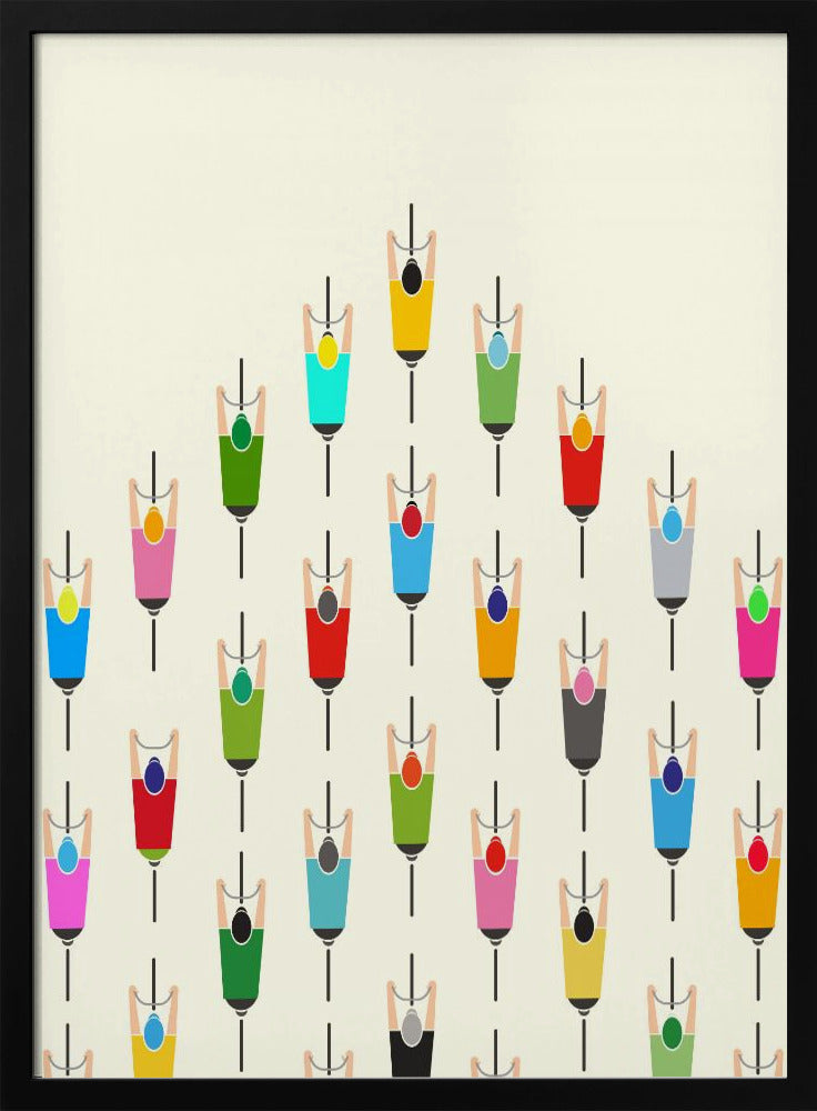 Voorop in de groep | Poster