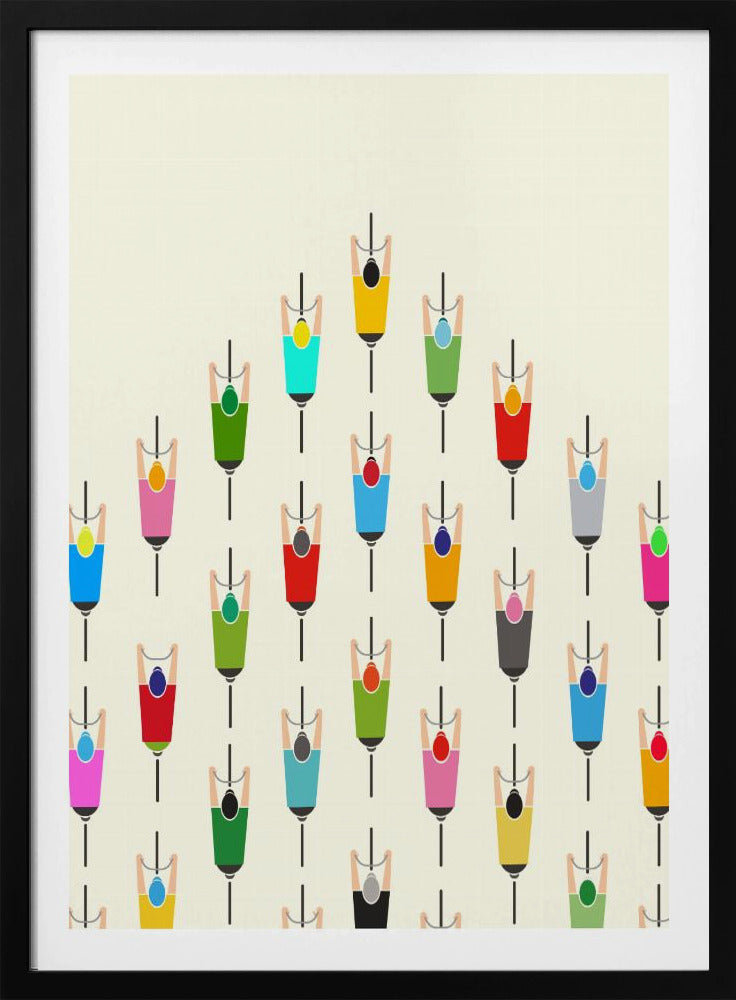 Voorop in de groep | Poster