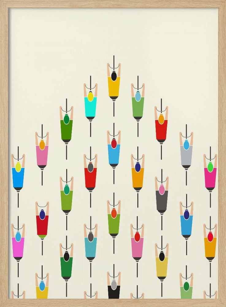 Voorop in de groep | Poster