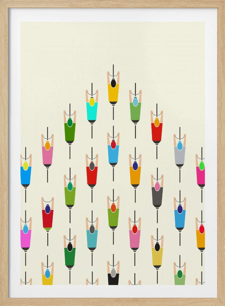 Voorop in de groep | Poster