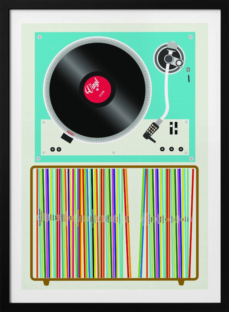 Vinylstapel | Poster