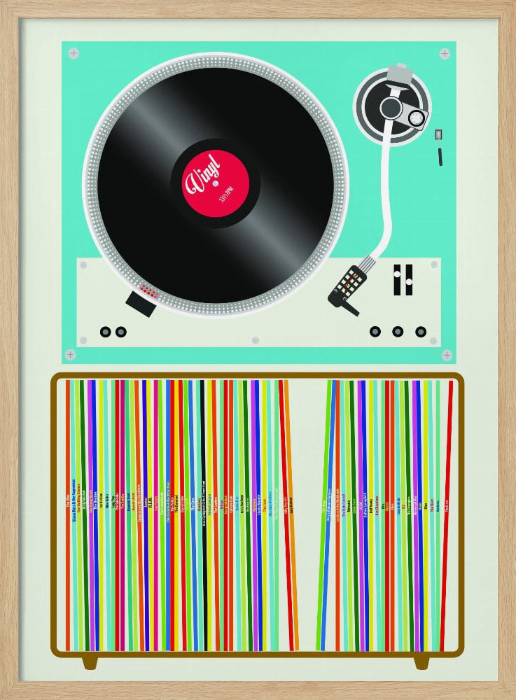 Vinylstapel | Poster