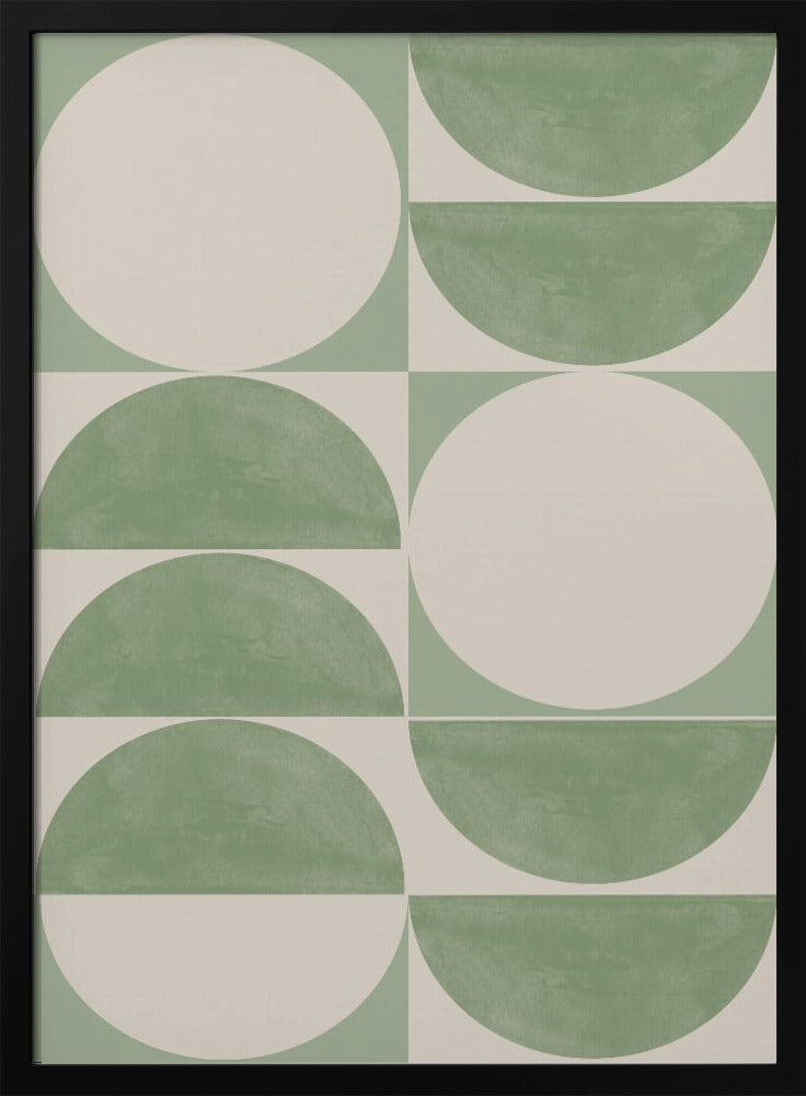 Geometrics in Green | Poster