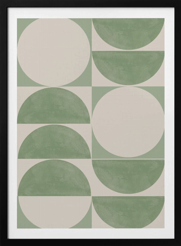 Geometrics in Green | Poster