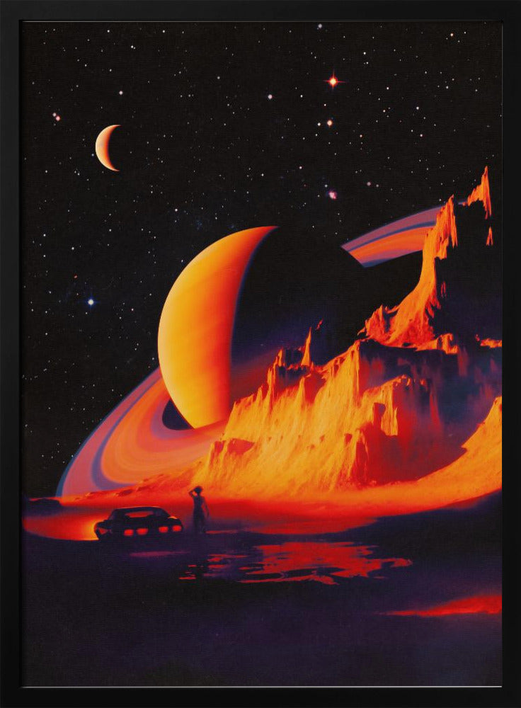 Buitenaards landschap | Poster