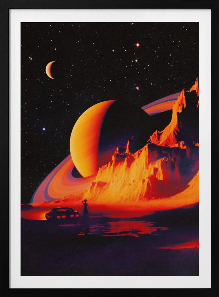 Buitenaards landschap | Poster