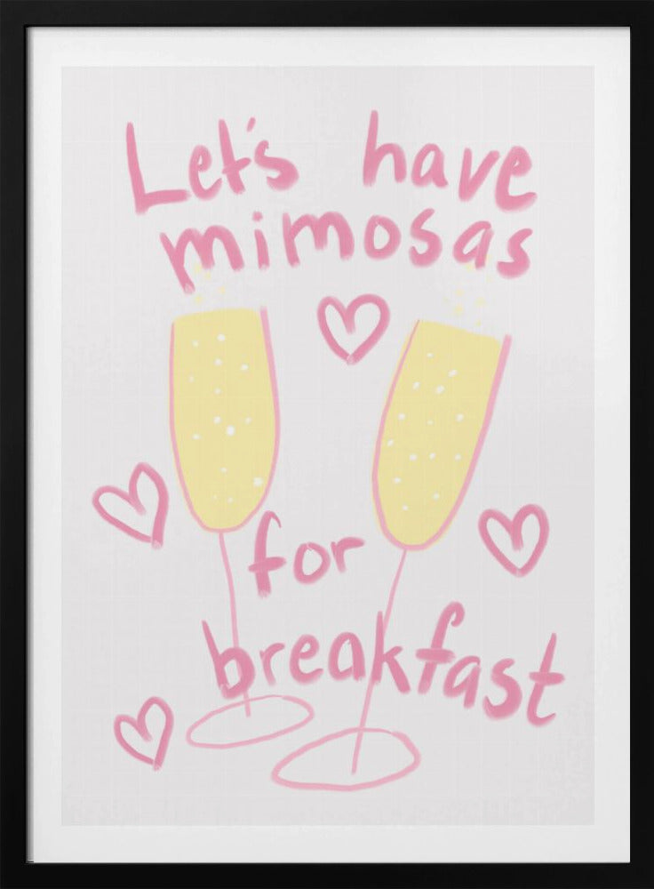 Ochtendmimosas | Poster
