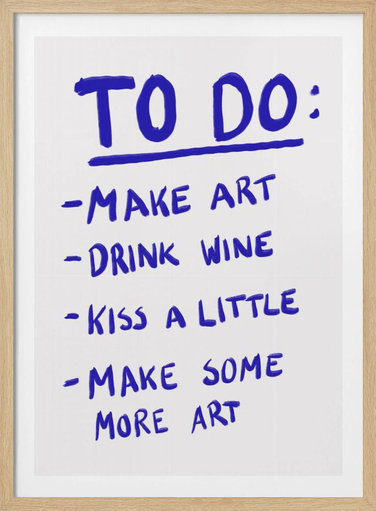 Creatieve to-dolijst | Poster