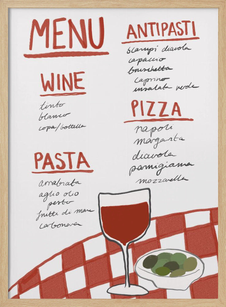 Italiaanse culinaire verwennerij | Poster