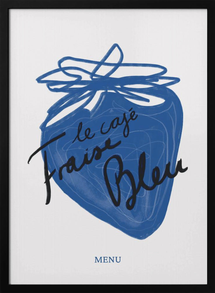 Blauwe bessengenot | Poster