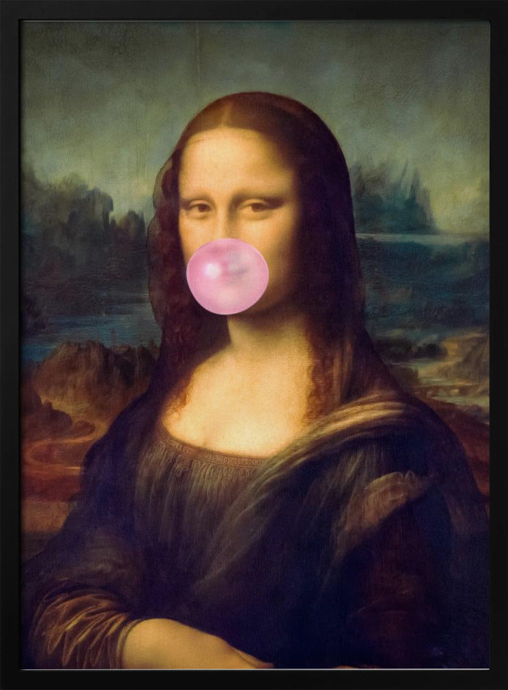 Mona Lisa Bubblegum | Poster