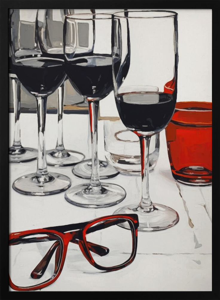 Wine & Reflection | Poster