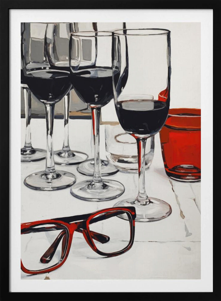 Wine & Reflection | Poster