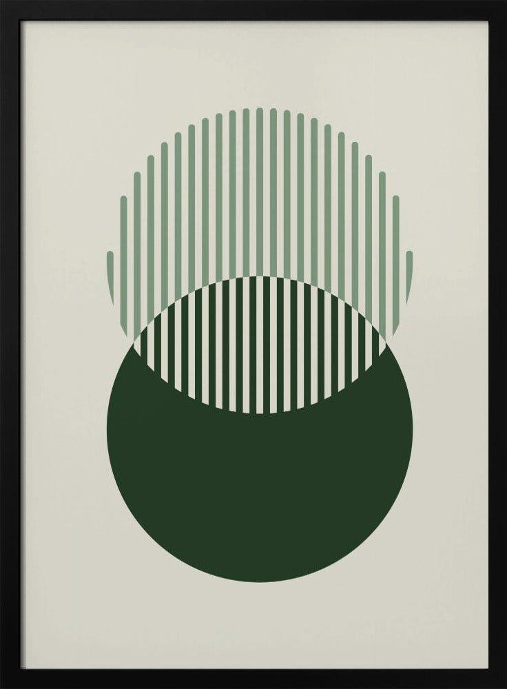 Minimale abstracte cirkels III | Poster