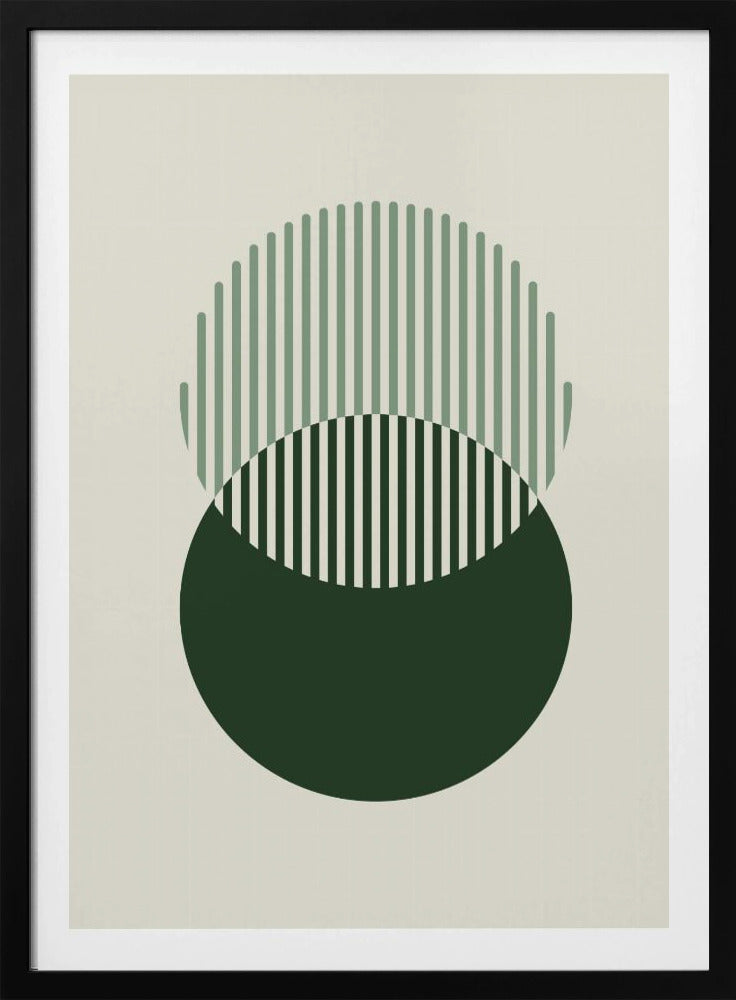 Minimale abstracte cirkels III | Poster