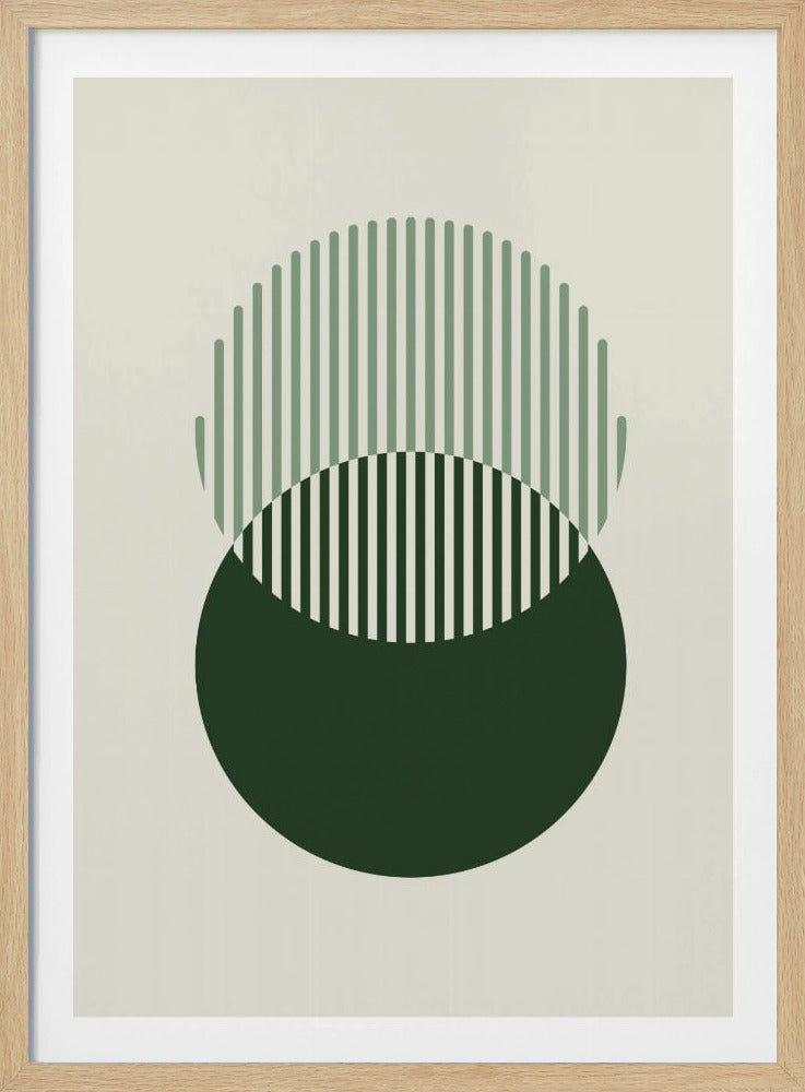 Minimale abstracte cirkels III | Poster
