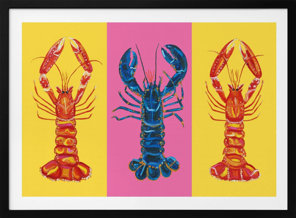 Kreeft Langoustines Pop Art 2 | Poster