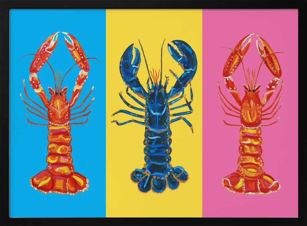 Kreeft Langoustines Pop Art | Poster