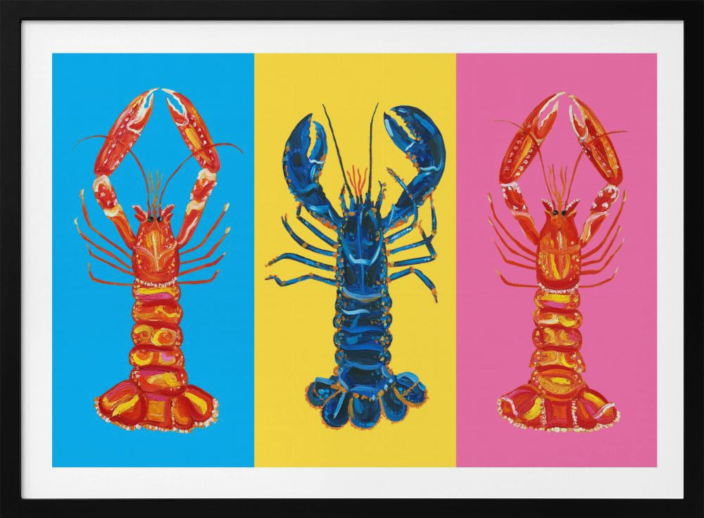 Kreeft Langoustines Pop Art | Poster