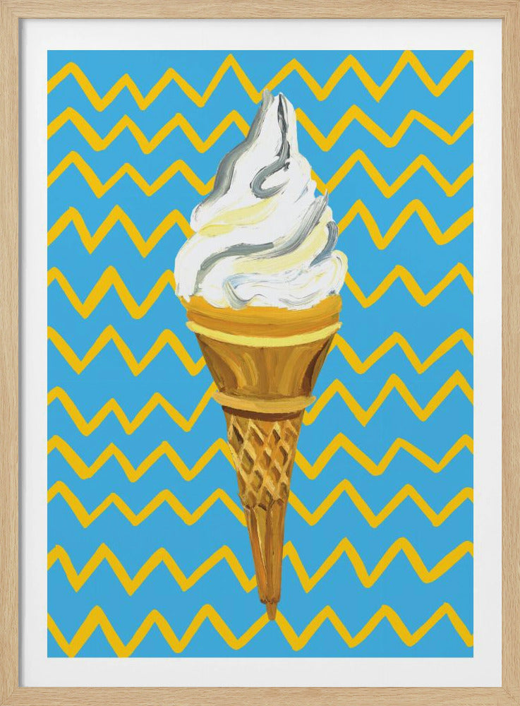 IJsblauw | Poster
