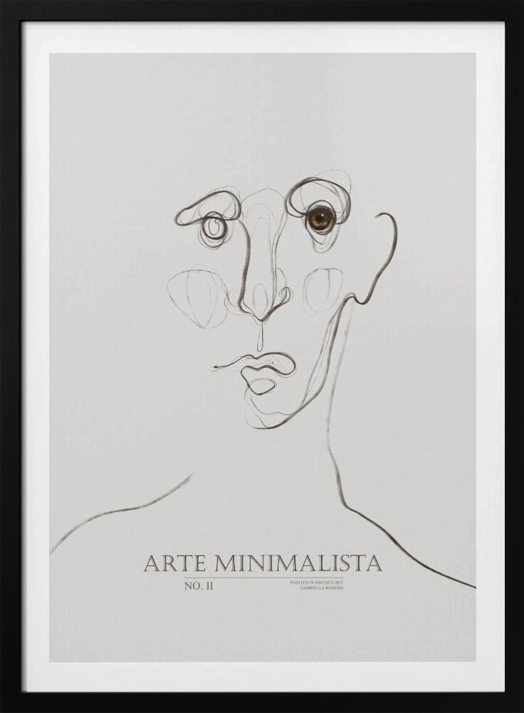 Minimalistische kunst nr. 2 | Poster
