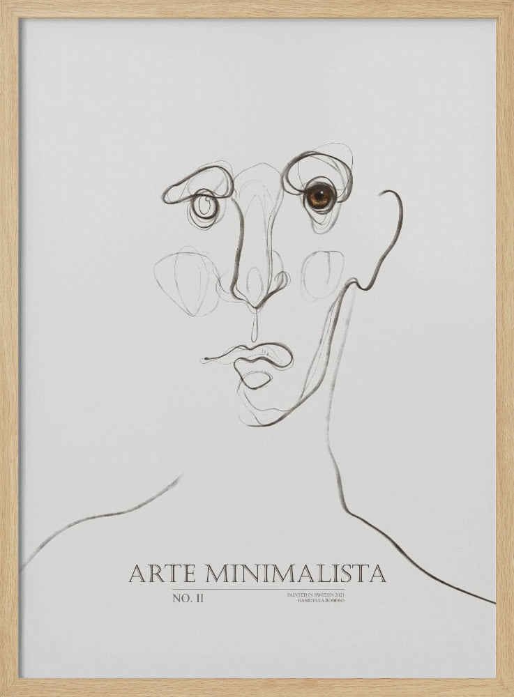 Minimalistische kunst nr. 2 | Poster