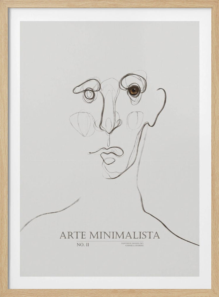 Minimalistische kunst nr. 2 | Poster